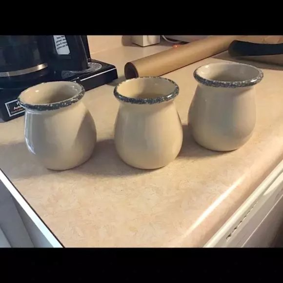HOME & GARDEN PARTY  pottery containers w/Roosters - Picture 12 of 13
